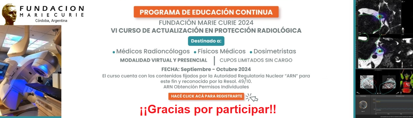 VI CURSO DE ACTUALIZACION EN PROTECCION RADIOLOGICA